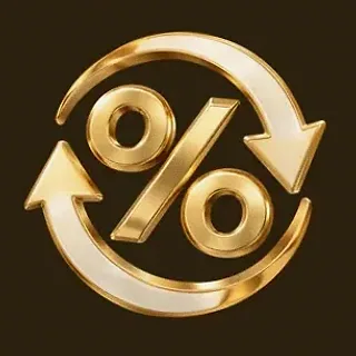 Percent cycle icon — Roospin