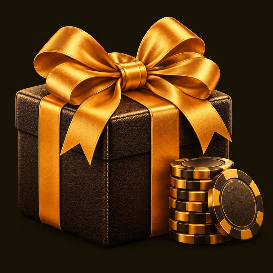 Gift box and chips — Roospin