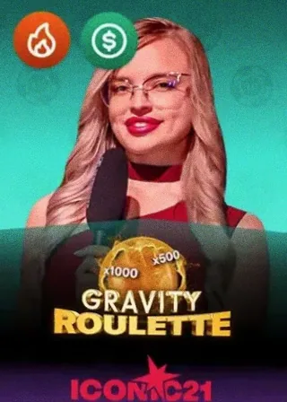 Gravity Roulette live game cover