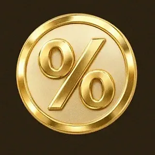 Gold percent coin — Roospin