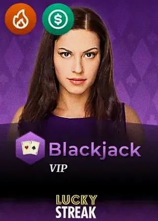 Blackjack VIP live game cover