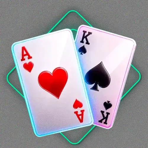 Ace and king playing cards