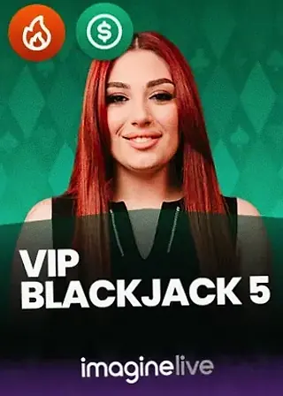 VIP Blackjack 5 live game cover