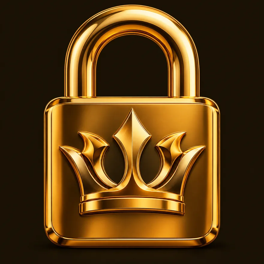 Royal padlock — Roospin