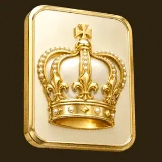 Royal crown plaque — Roospin