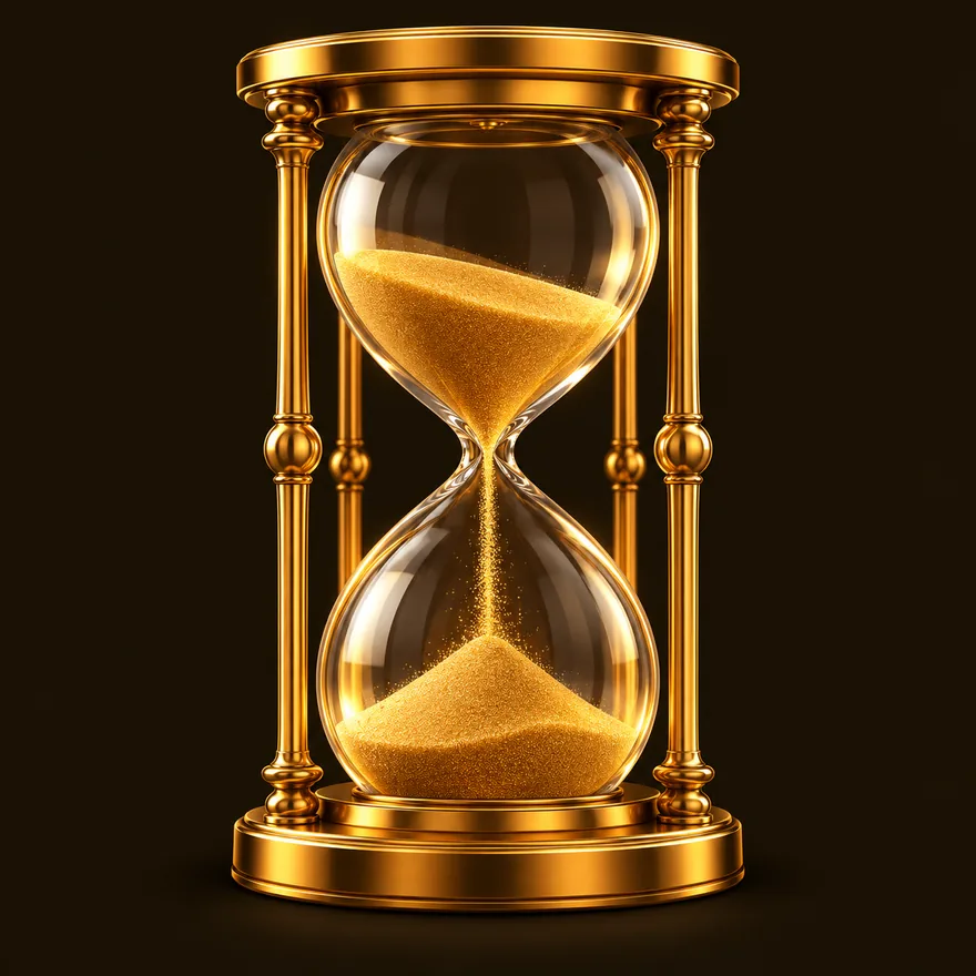 Ornate hourglass — Roospin
