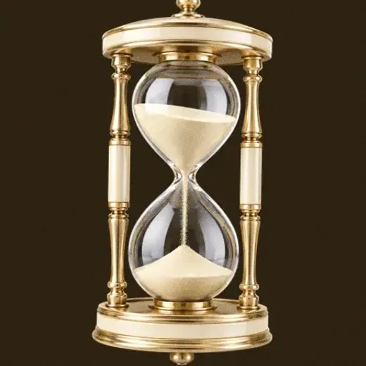 Ornate hourglass — Roospin