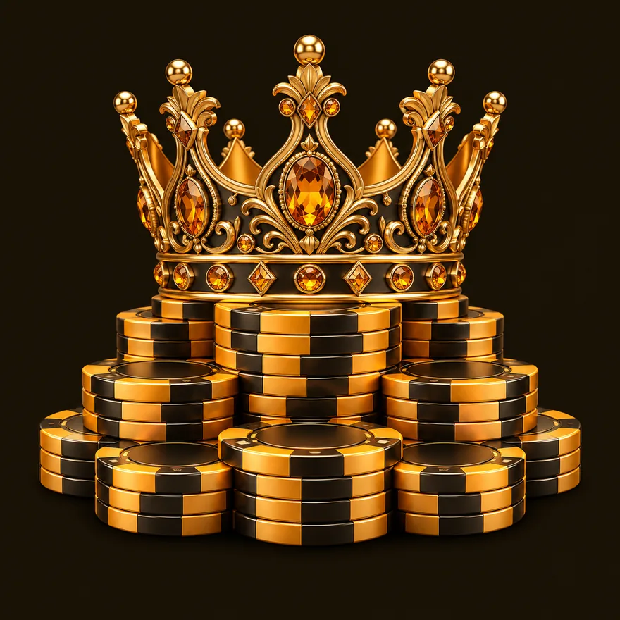 Jeweled royal crown — Roospin