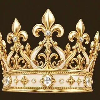 Jeweled royal crown — Roospin